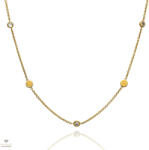 Újvilág Kollekció Arany nyaklánc 45 cm - A03S118köves