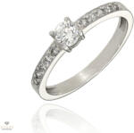 Újvilág Kollekció Fehér arany gyűrű 56-os méret - P2096F-56