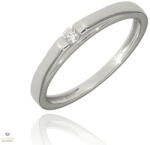 Újvilág Kollekció Fehér arany gyűrű 52-es méret - B51512