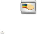 NOMINATION "Szivárvány szív" charm - 030283-12