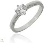 Újvilág Kollekció Fehér arany gyűrű 51-es méret - P1998F-51