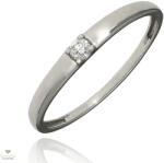 Újvilág Kollekció Fehér arany gyűrű 58-as méret - B54558