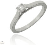 Újvilág Kollekció Fehér arany gyűrű 56-os méret - B40629