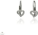 Újvilág Kollekció Ezüst szív fülbevaló - 02108-68