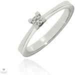 Újvilág Kollekció Fehér arany gyűrű 52-es méret - B47492