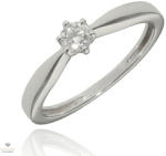 Újvilág Kollekció Fehér arany gyűrű 50-es méret - B51492