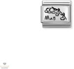 NOMINATION "Májusi születésnapi viráglap" charm - 330112-17