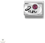 NOMINATION "Születéskő Január" charm - 330505-01
