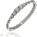 Újvilág Kollekció Fehér arany gyűrű 54-es méret - B54545