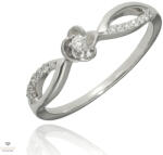 Újvilág Kollekció Fehér arany gyűrű 52-es méret - B49398