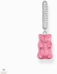 THOMAS SABO x HARIBO rózsaszín gumimaci kristályüveg fél pár fülbevaló - CR727-052-9