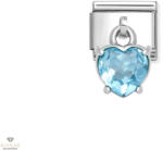 NOMINATION "Kék szív függő" charm - 331812-15
