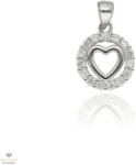 Újvilág Kollekció Ezüst szív medál - 09139-50