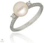 Újvilág Kollekció Fehér arany gyűrű 55-ös méret - M58/55