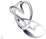 Pandora organikus formájú szív gyűrű 56-os méret - 193288C00-56