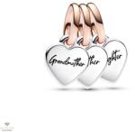 Pandora Családi több generációs szív medál szett - 782648C00