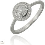 Újvilág Kollekció Fehér arany gyűrű 54-es méret - B49287