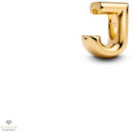 Pandora 14K aranyozott "J" betű charm - 763956C00