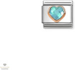 NOMINATION "Kék szív" charm - 430607-006