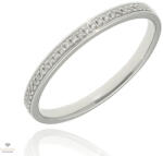 Gyűrű Frank Trautz fehér arany gyűrű 51-es méret - 1-05444-52-0089-51