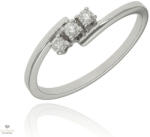 Gyűrű Bibigi fehér arany gyűrű 51-es méret - ANB4301B03