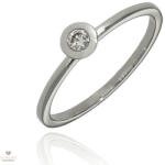 Újvilág Kollekció Fehér arany gyűrű 52-es méret - B52390_3I