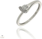 Újvilág Kollekció Fehér arany gyűrű 53-as méret - B40561_3I