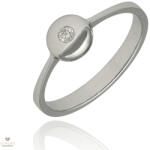 Újvilág Kollekció Fehér arany gyűrű 53-as méret - 535E