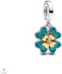 Pandora Forgatható négylevelű lóhere laboratóriumban növesztett gyémánt függő charm - 763624C01