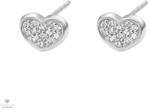 Silvertrends NANA KAY silver trends ezüst szív fülbevaló - ST713