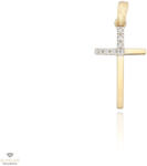 Újvilág Kollekció Arany kereszt medál - 96-9302-CR