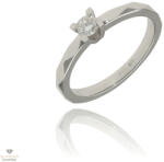 Újvilág Kollekció Fehér arany gyűrű 56-os méret - B42212_3I