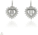 Újvilág Kollekció Ezüst szív fülbevaló - 02108-120