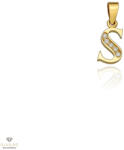 Újvilág Kollekció Arany nagy "S" betű medál - FMO30SNAGYS