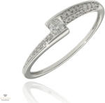 Újvilág Kollekció Fehér arany gyűrű 56-os méret - B49219