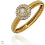 Újvilág Kollekció Arany gyűrű 52-es méret - JR11468Y12-52