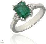 Újvilág Kollekció Fehér arany gyűrű 53-as méret - B48352_3I