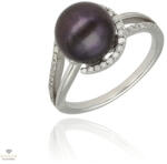 Újvilág Kollekció Fehér arany gyűrű 53-as méret - B25466_3I