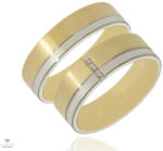 Újvilág Kollekció Arany férfi karikagyűrű 62-es méret - RA605SF/62-DB