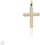 Újvilág Kollekció Arany kereszt medál - 09S137-10-TC_KT