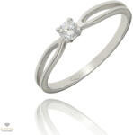 Újvilág Kollekció Fehér arany gyűrű 50-es méret - P1392F-50