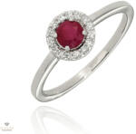 Újvilág Kollekció Fehér arany gyűrű 51-es méret - B54618