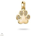 Thomas Sabo Charm Club Connect aranyozott mancs charm medál - CC1259-414-14