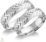 Újvilág Kollekció Ezüst női karikagyűrű 54-es méret - RH6252/N/54-DB