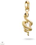 Thomas Sabo Charm Club Connect aranyozott kígyó charm medál - CC1264-565-14