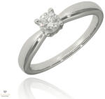 Újvilág Kollekció Fehér arany gyűrű 54-es méret - M684/30-54