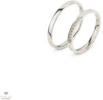 Újvilág Kollekció Fehér arany férfi karikagyűrű 72-es méret - L133/72-DB