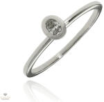 Újvilág Kollekció Fehér arany gyűrű 52-es méret - B52394_3I