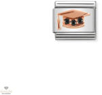 NOMINATION "Diplomás kalap" charm - 430305-11