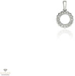 Újvilág Kollekció Fehér arany medál - B54574